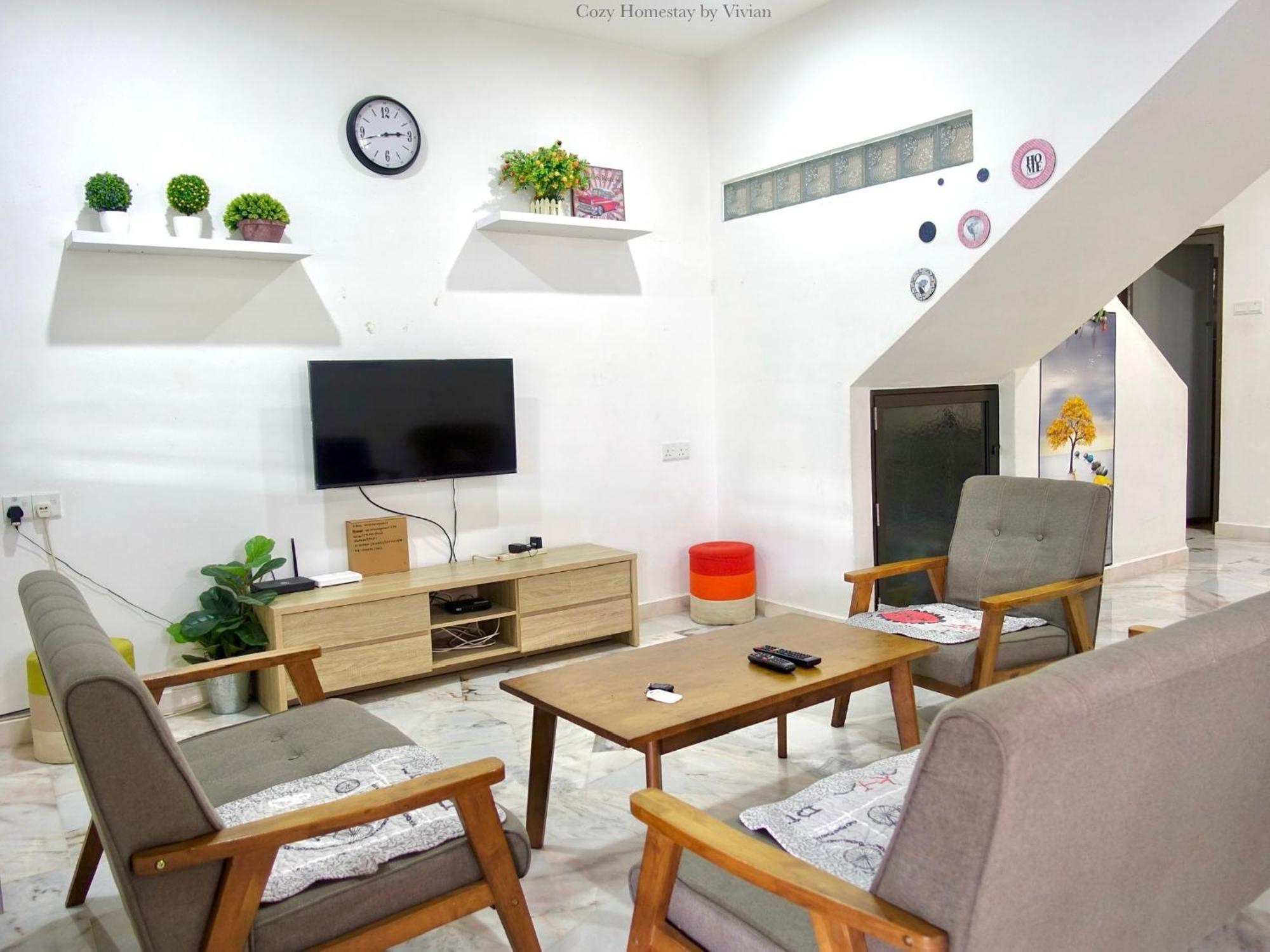 Cozy For 10-13pax Rumah percutian *